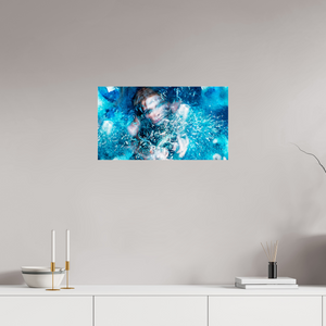 64 x 36 cm, Tirage photo sous Verre acrylique Cristallisation