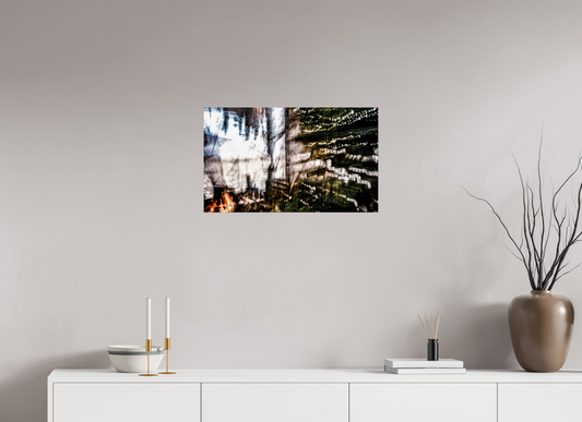 66,5 x 40 cm, Tirage simple sur papier photo Fuji Crystal Pearl Les esprits qui respirent encore