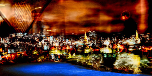 Promeneur des nébuleuses urbaines