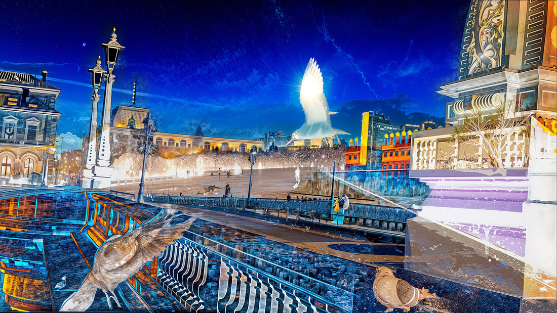 Main image Les oiseaux gardaient la ville pendant que nous dormions