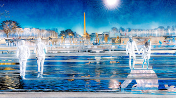 Main image Les pas flottaient au-dessus du temps