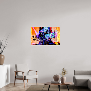96 x 60 cm, Tirage photo contrecollé sur Dibond À la lueur de toi, à la couleur de nous