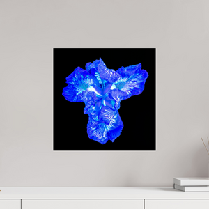 40 x 40 cm, Tirage photo sous Verre acrylique Iris du Cœur Lumineux