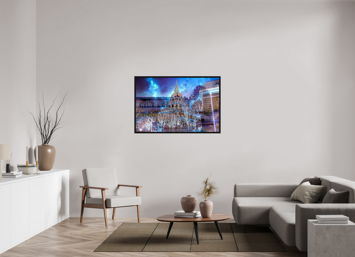 122,8 x 80 cm, Caisse américaine Noire Ils ont levé les yeux, et tout a changé