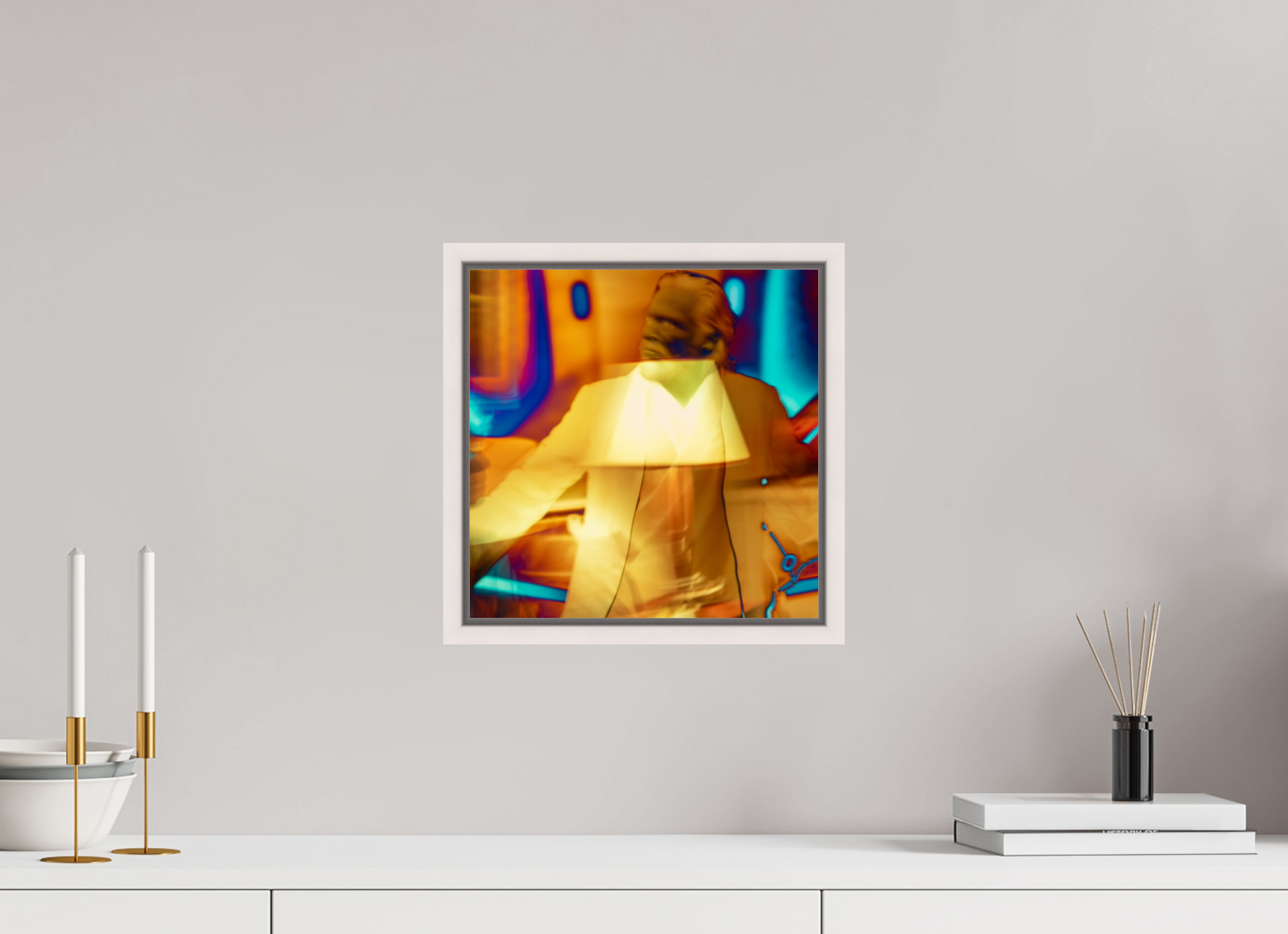 30 x 30 cm, Caiise Verre acryl PApier metal sf