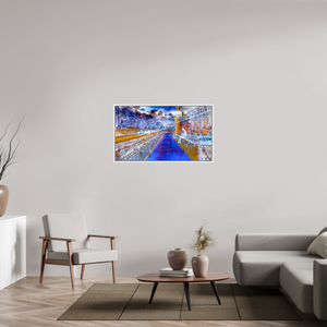 112 x 63 cm, 9 Caisse américaine Blanche Le jour où l’eau est devenue une frontière