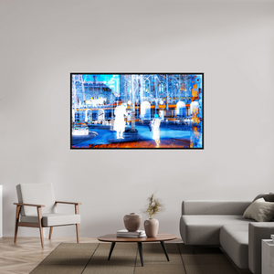 176 x 99 cm, 8 Caisse américaine Noire Ce que la ville montre à ceux qui s’arrêtent