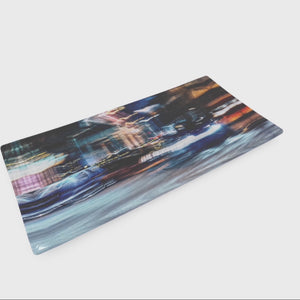 "Street Chronicle" porcelain tray