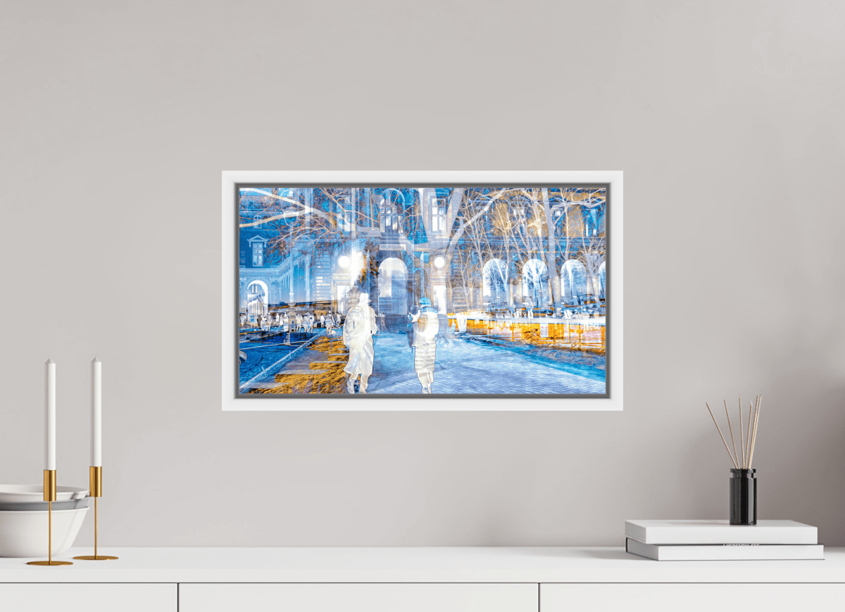 Les corps devenaient légers en traversant la place - Idealart