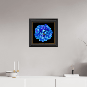 Le Cœur Bleu qui S’ouvre à la Nuit - Idealart