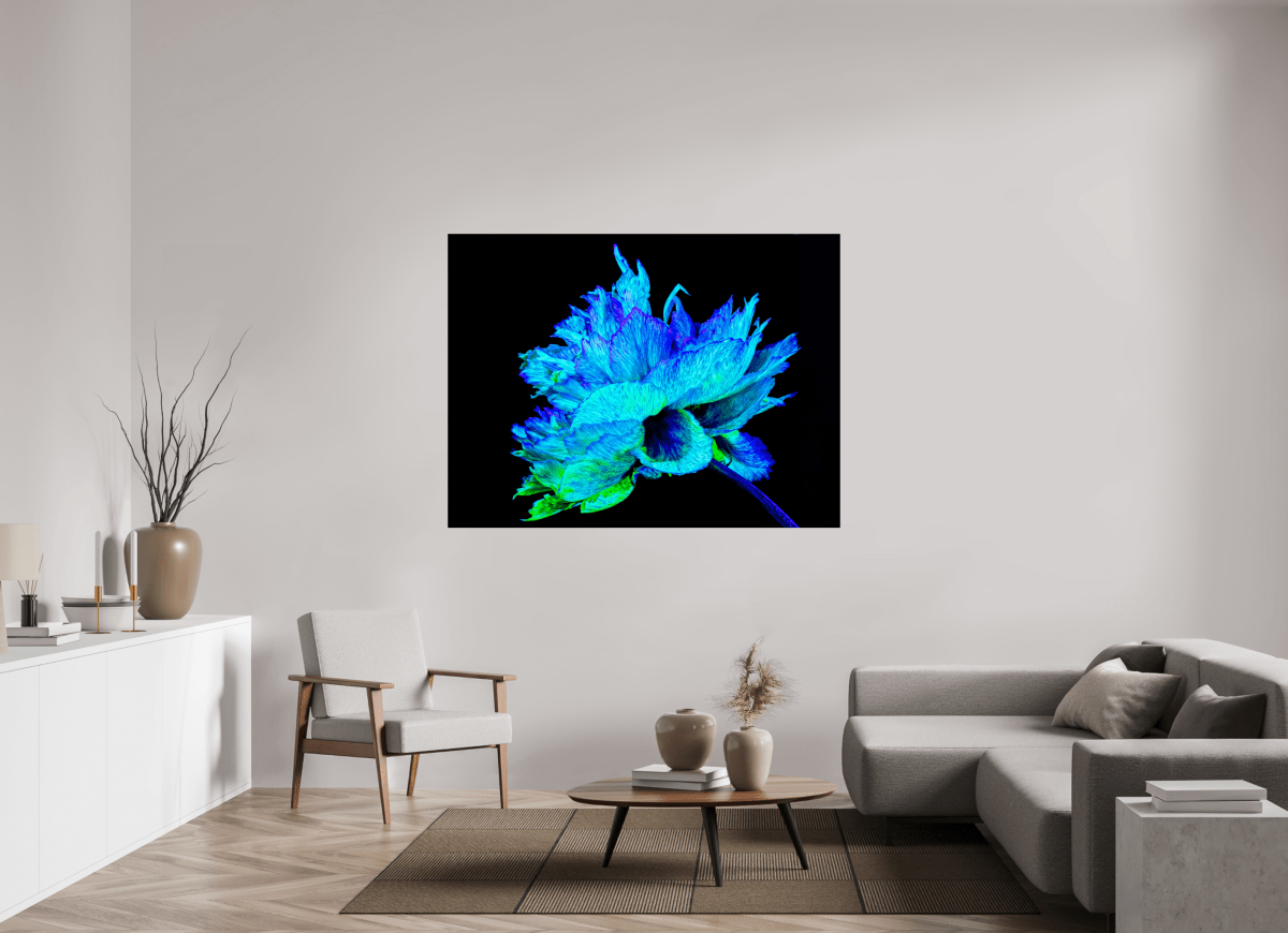 L’Éclat Bleu de la Pivoine Astrale - Idealart