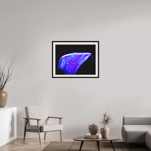 Une vague pourpre au bord du silence - Idealart