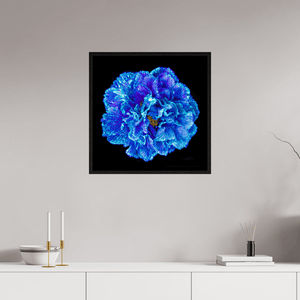 Le Cœur Bleu qui S’ouvre à la Nuit - Idealart