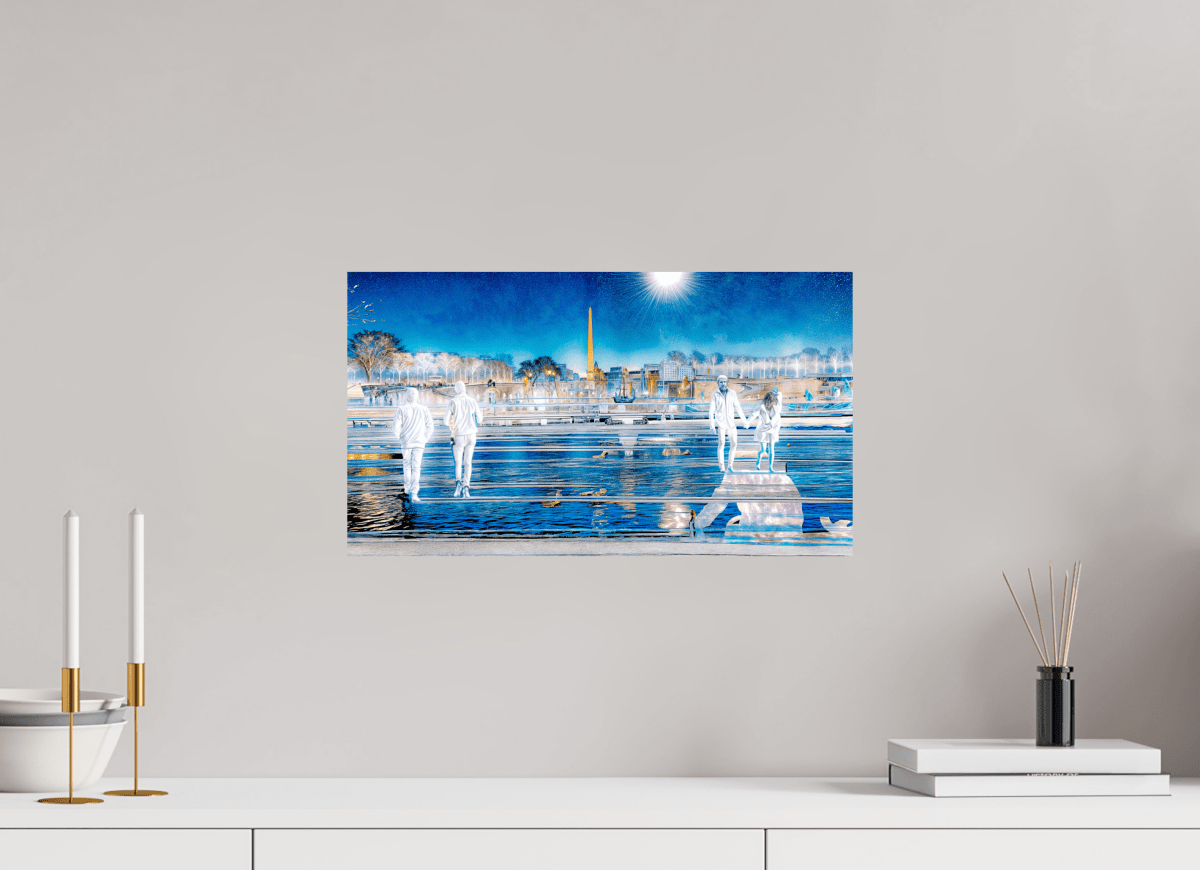 Les pas flottaient au - dessus du temps - Idealart