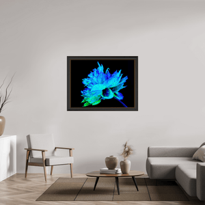 L’Éclat Bleu de la Pivoine Astrale - Idealart