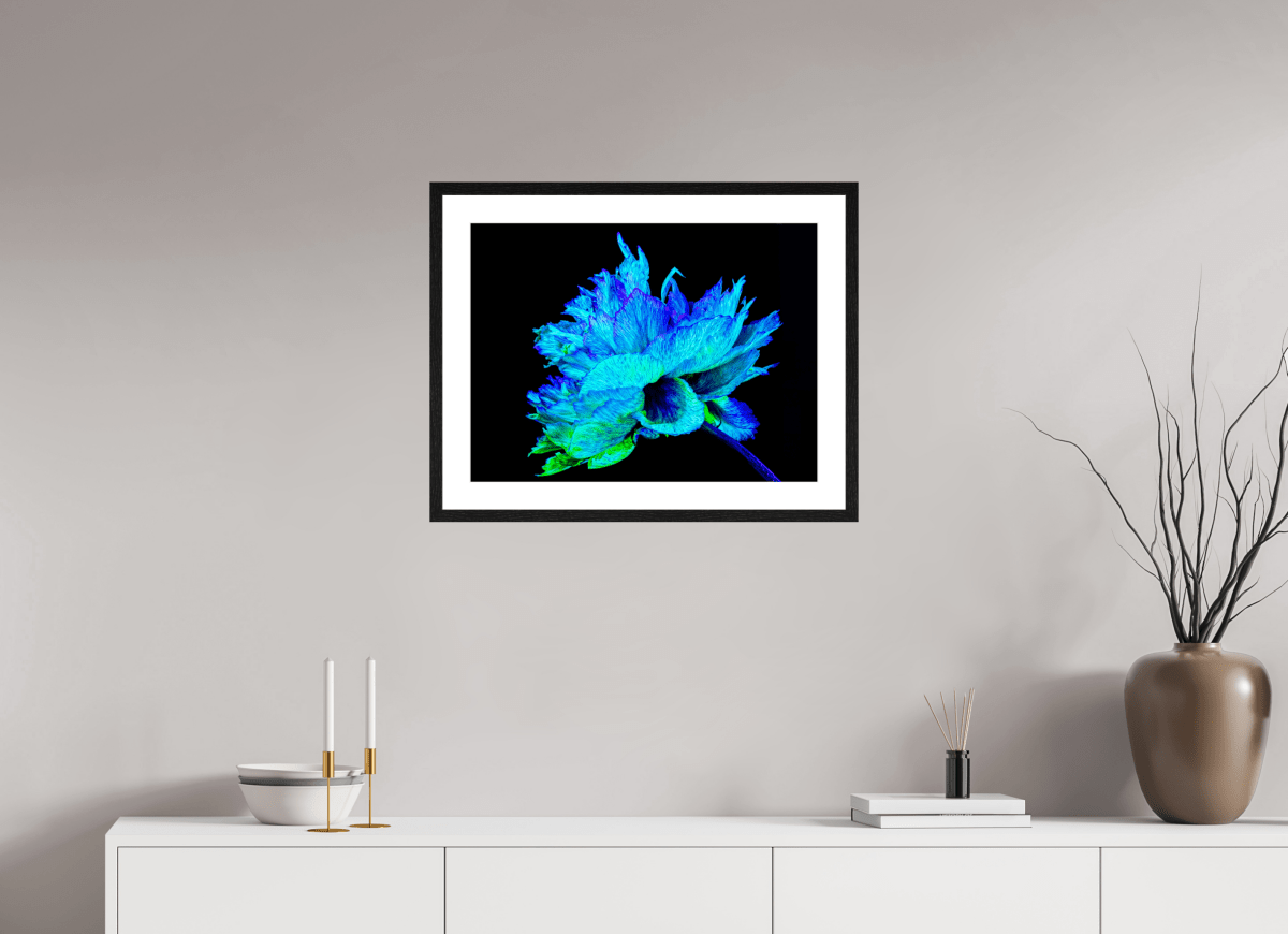 L’Éclat Bleu de la Pivoine Astrale - Idealart