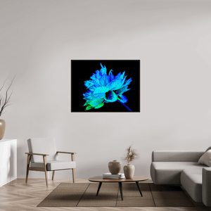 L’Éclat Bleu de la Pivoine Astrale - Idealart