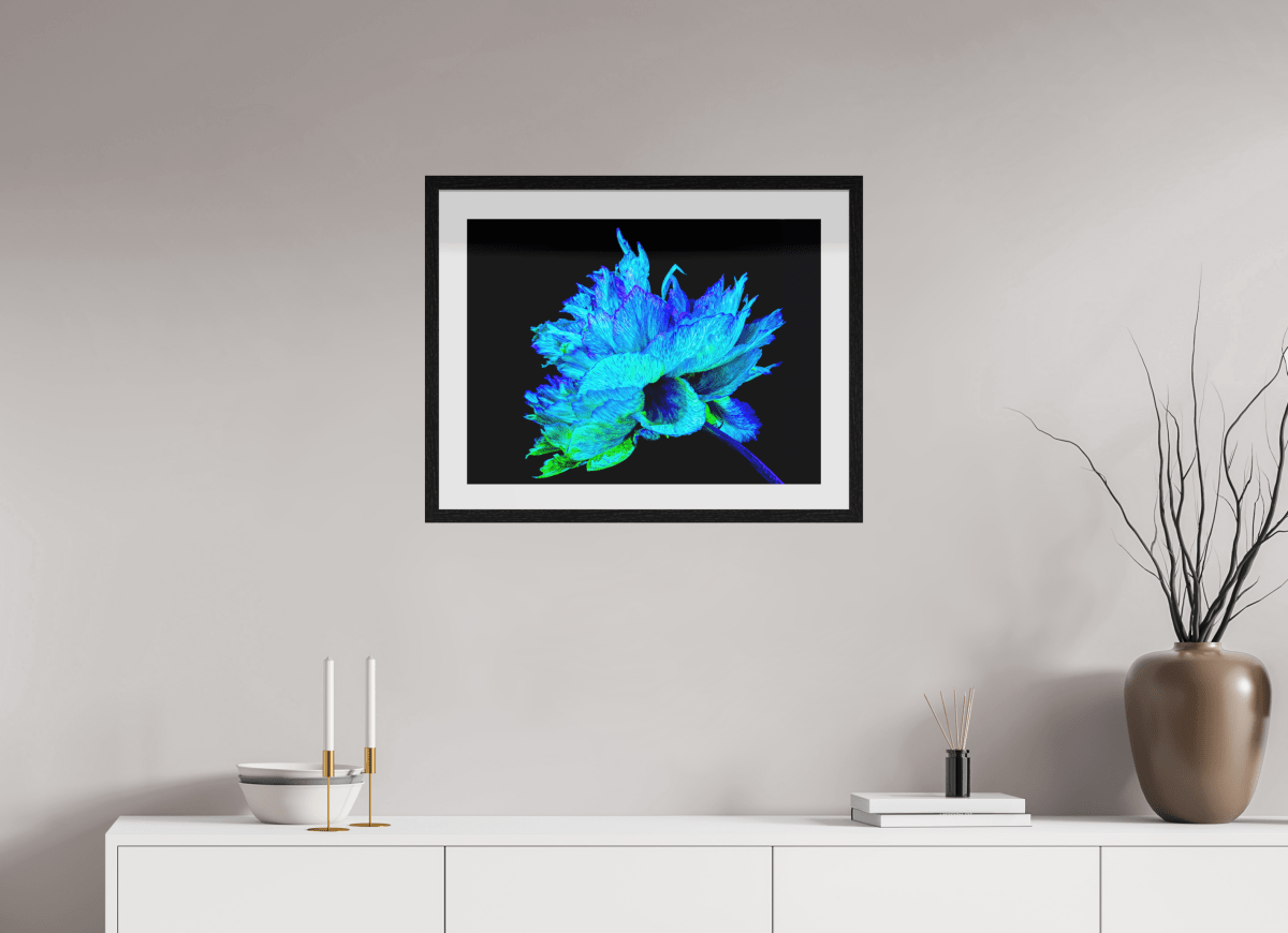 L’Éclat Bleu de la Pivoine Astrale - Idealart