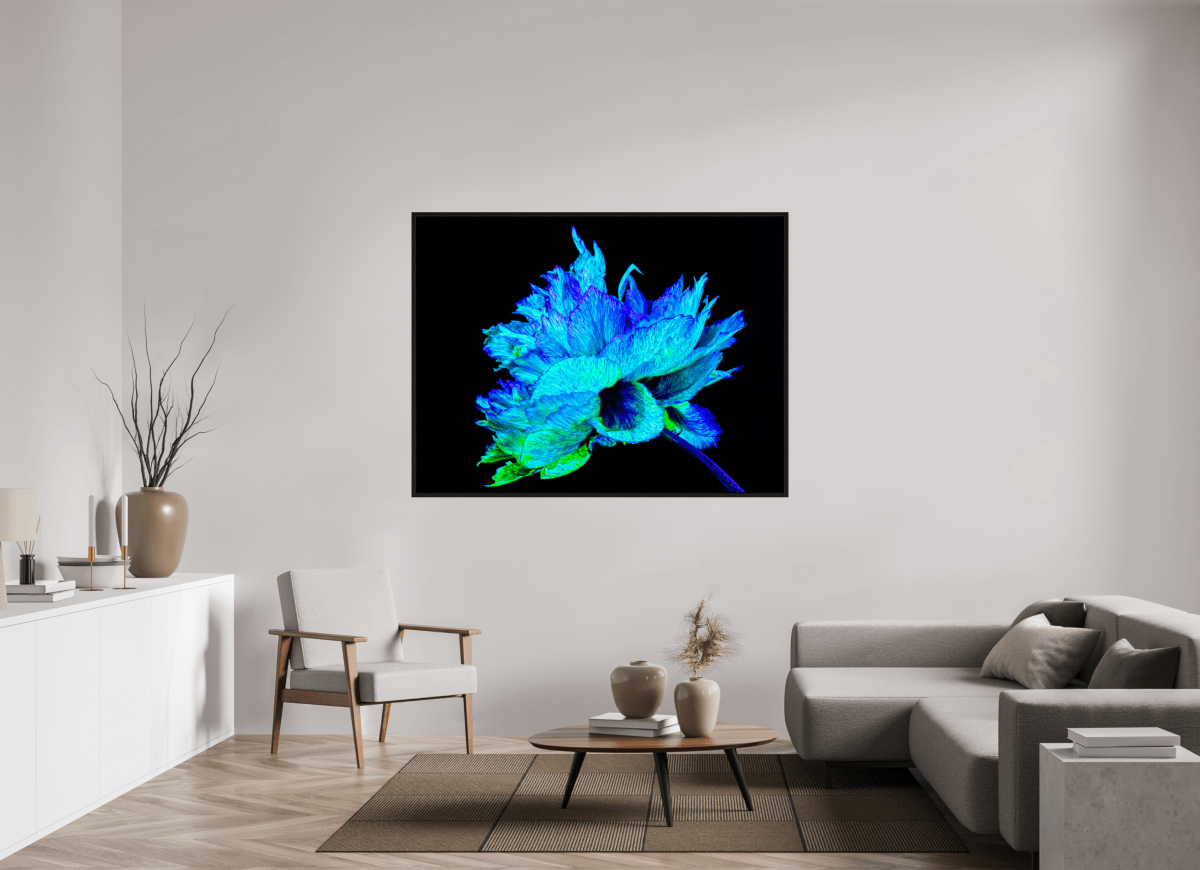 L’Éclat Bleu de la Pivoine Astrale - Idealart