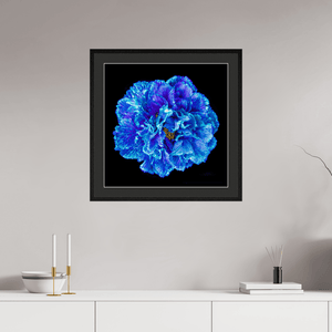 Le Cœur Bleu qui S’ouvre à la Nuit - Idealart