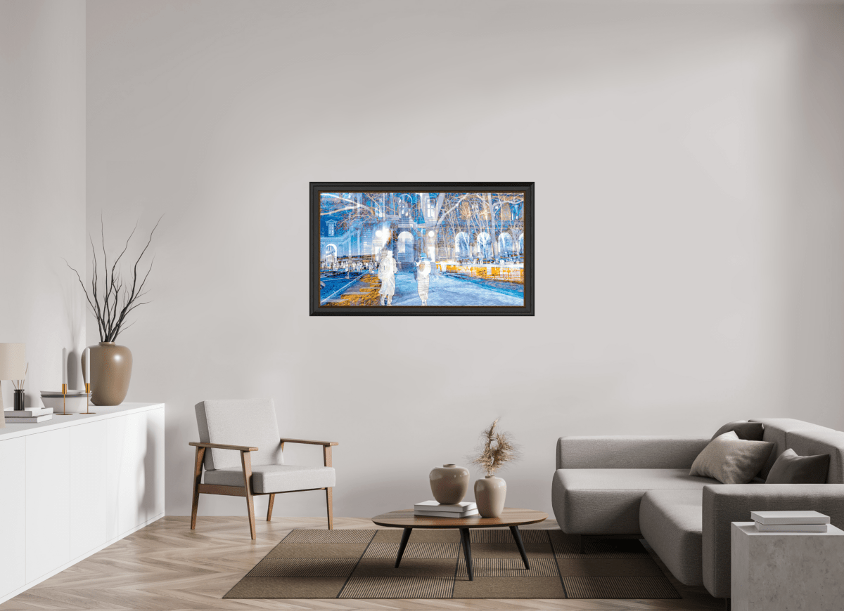 Les corps devenaient légers en traversant la place - Idealart