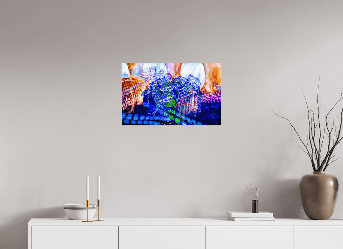 Le souffle lumineux des fleurs - Idealart